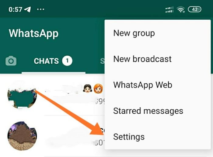 Cara mengubah tampilan tema gelap whatsapp