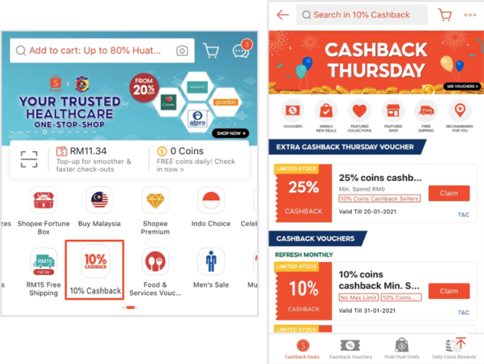 Tutorial menggunakan fitur shopee games dapatkan koin