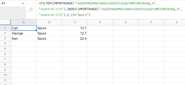 Cara menggunakan filter data di google sheets