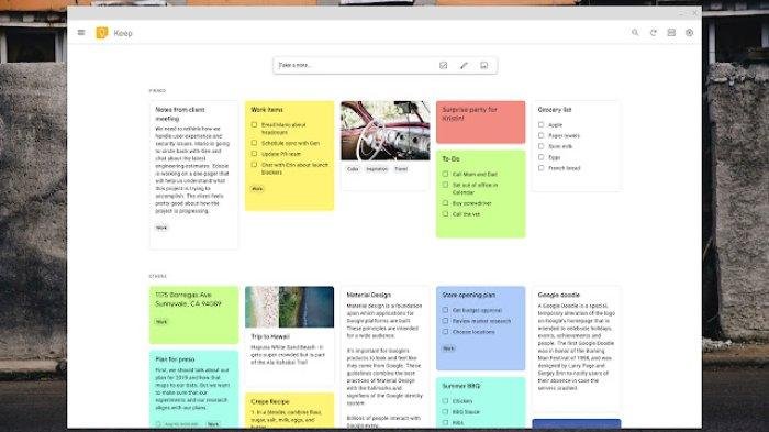 Tips berbagi catatan pengguna lain lewat google keep