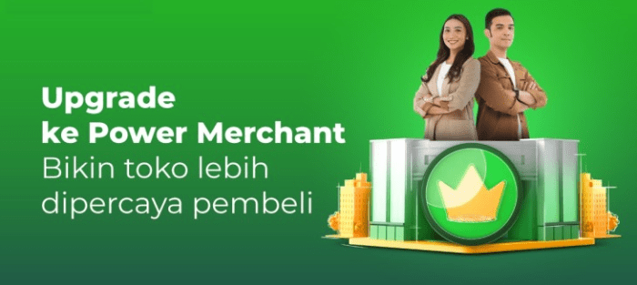 Tips mengaktifkan fitur power merchant tokopedia dasar