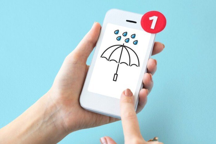 Aplikasi Cuaca Ringan (<10MB): Untuk HP Entry-Level