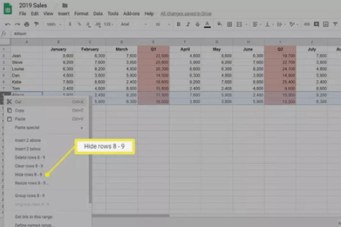 Google Sheets: kunci sel & baris penting biar data aman