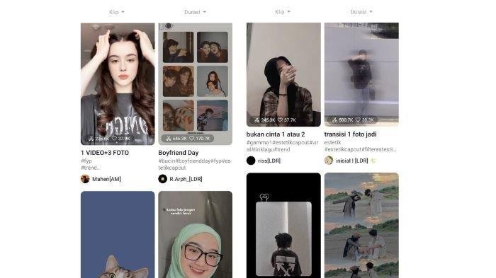 CapCut: template viral yang gampang di-custom