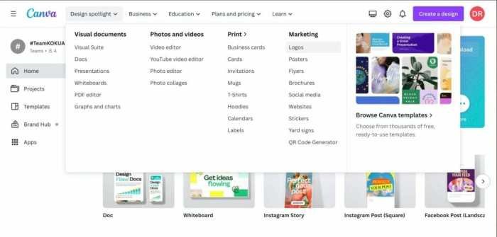 Cara membuat logo bisnis sendiri pakai canva di hp