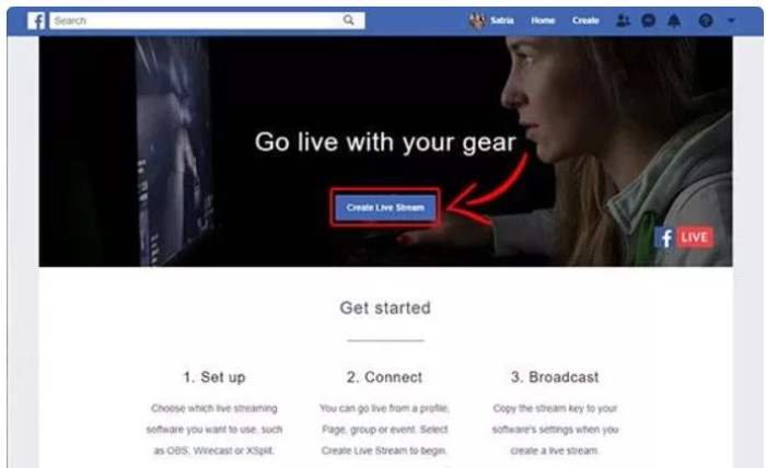 Tutorial live streaming facebook lewat hp