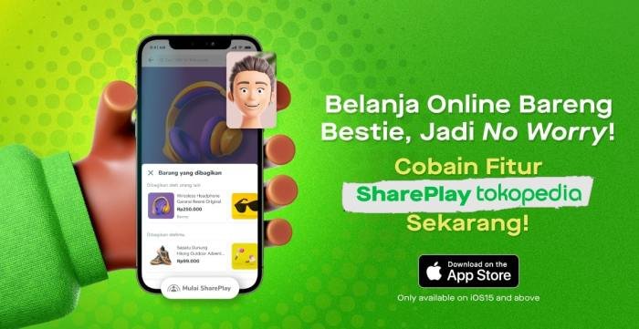 Panduan menggunakan fitur tokopedia play untuk belanja interaktif