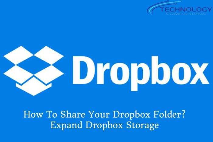 Panduan berbagi file folder dropbox dengan mudah