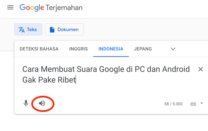 Cara membuat catatan berbasis suara google keep