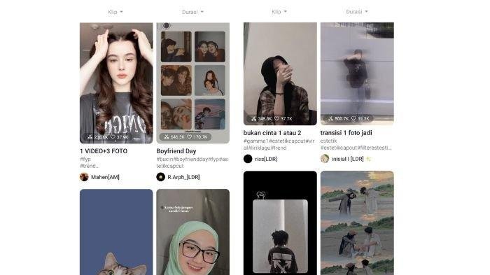 CapCut: template viral yang gampang di-custom