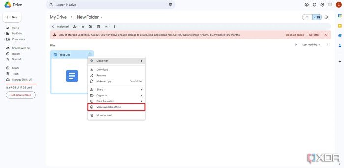 Tips menggunakan google docs mode offline
